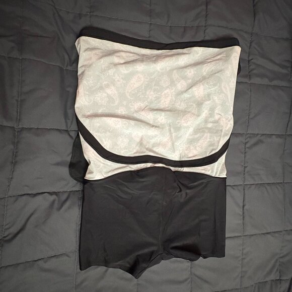 Lands' End Quick Dry Board Skort Swim Skirt - Size: 2 - NWT - Paisley Floral - Picture 9 of 13